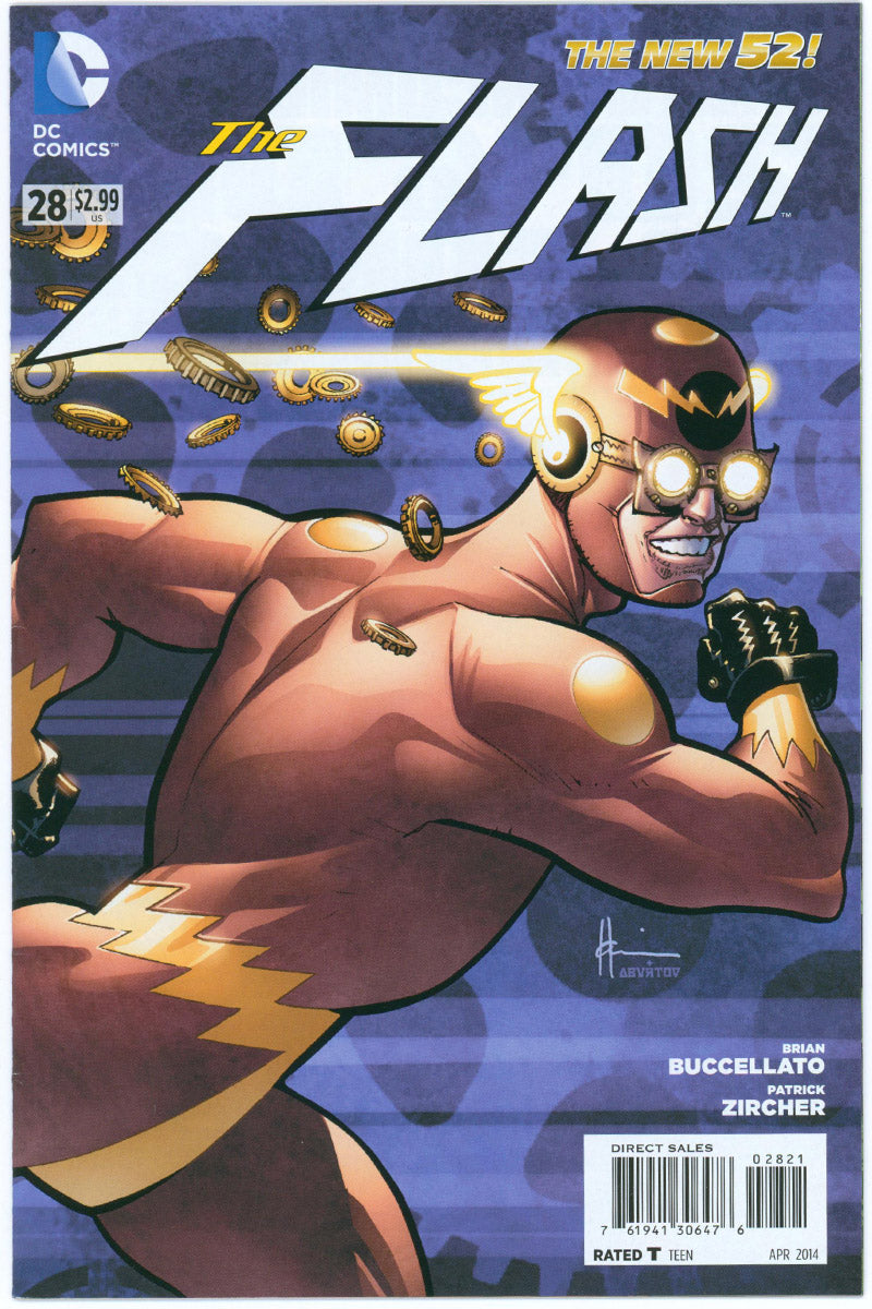 Flash Vol 4. 28 - Steampunk Variant Cover - 2014 VF