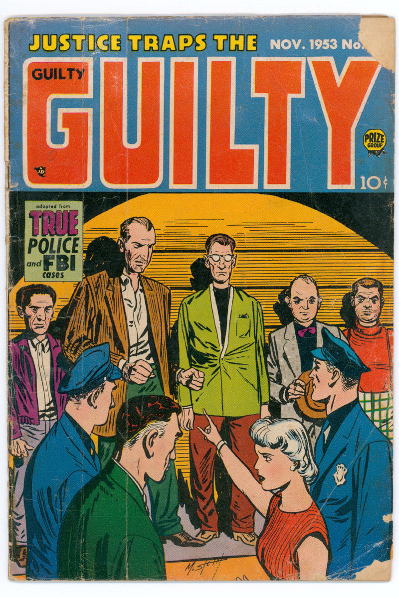 Justice Traps The Guilty 56 - 1953 GD/VG