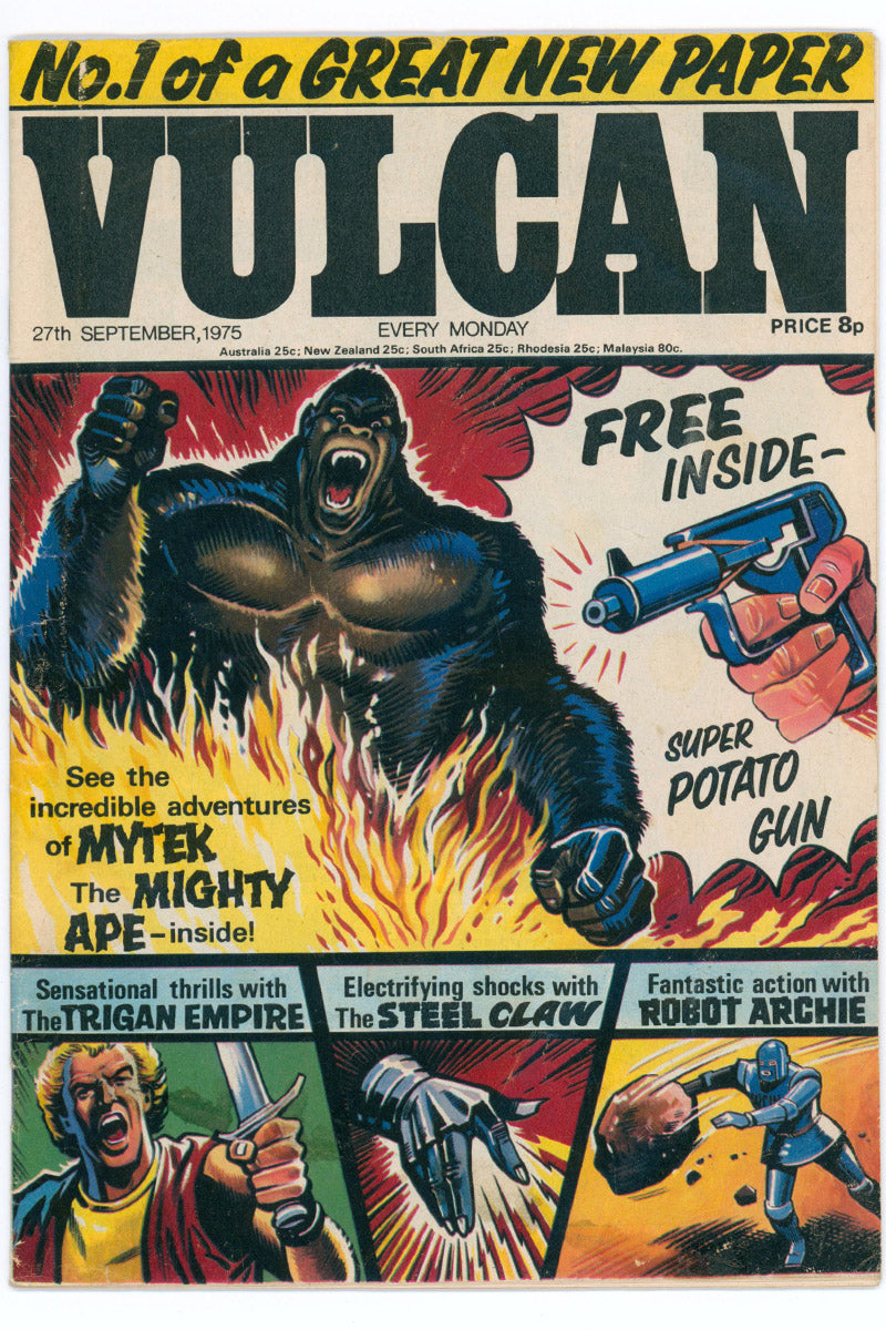 Vulcan 01 - British Edition - 1975 VG-
