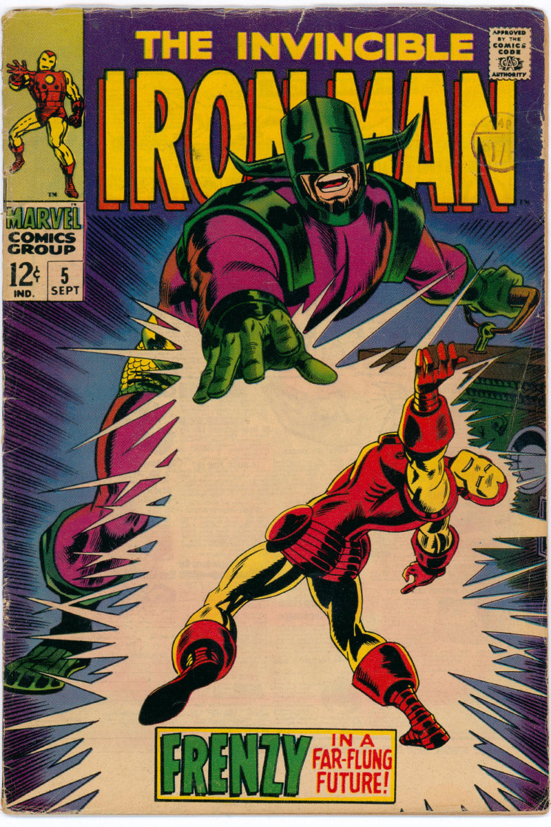 Iron Man Vol 1. 005 - 1968 VG