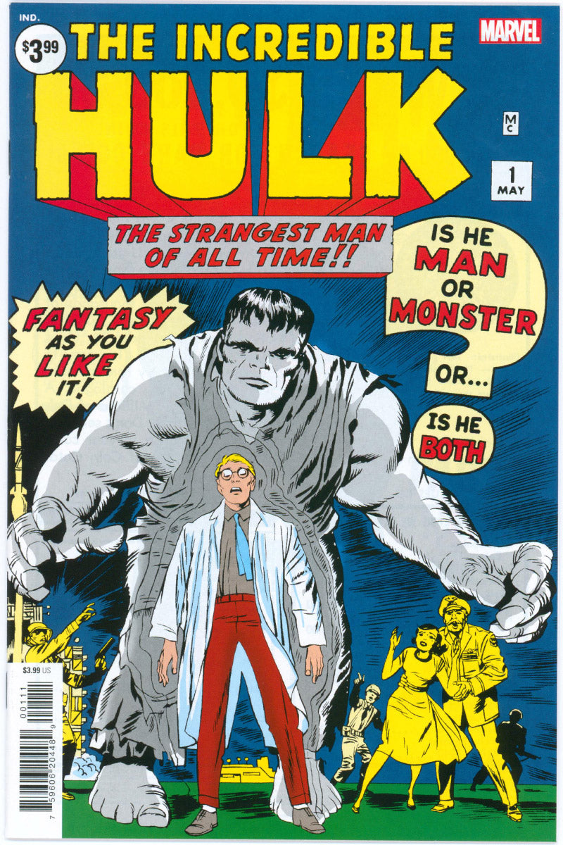 Incredible Hulk 001 - Facsimile Edition - 2023 NM