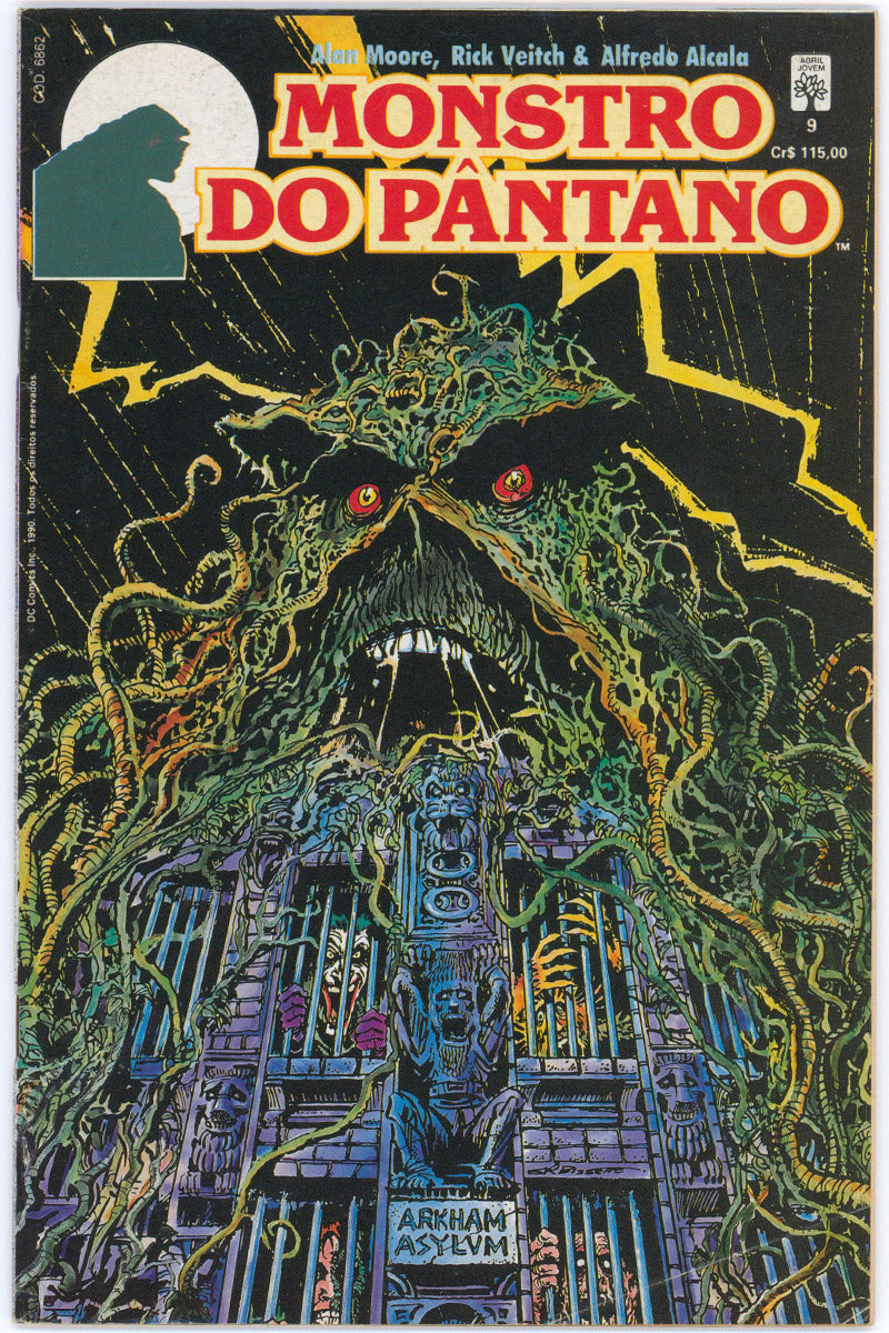 Swamp Thing (Monstro Do Pântano) 09 - Brazilian Edition - 1990 FN+