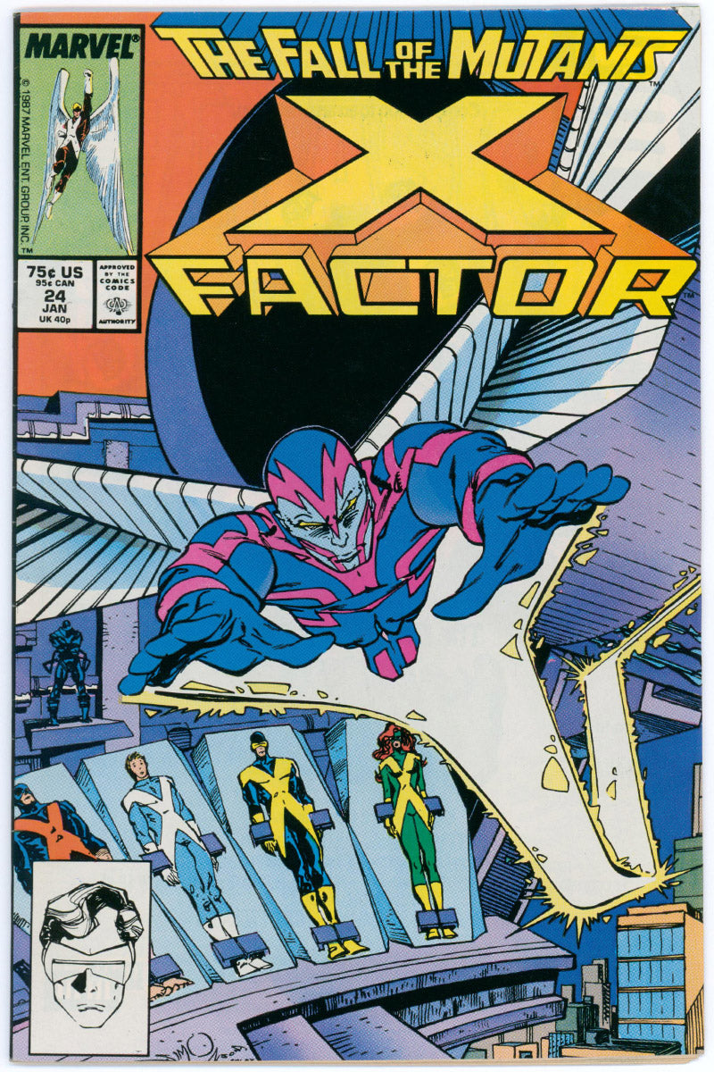 X-Factor 024 - 1st Full App. Archangel - 1988 FN