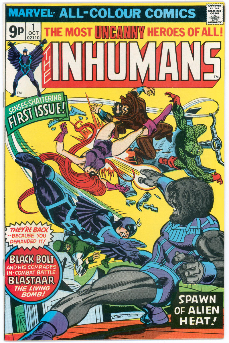 Inhumans 01 - 1975 FN