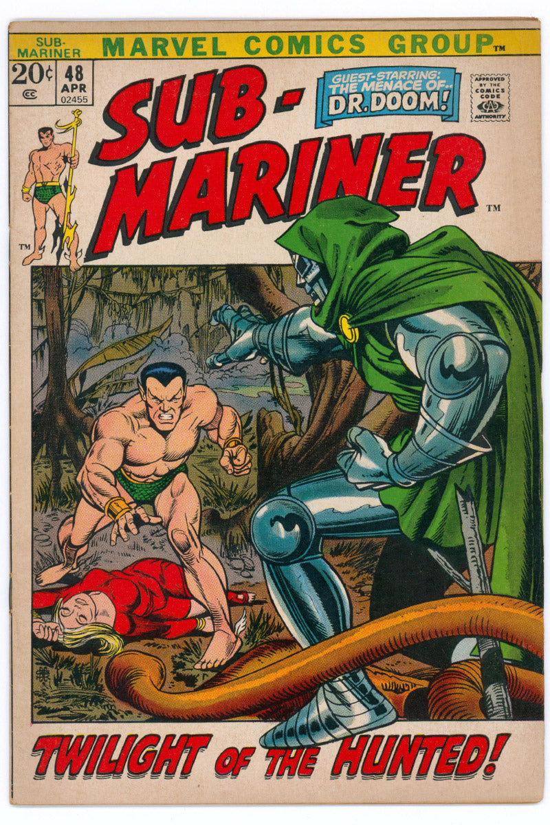 Sub-Mariner 048 - Doctor Doom Appearance - 1972 FN