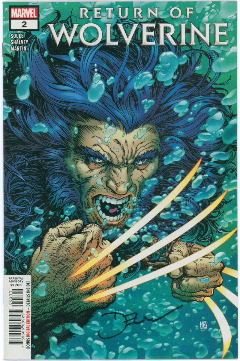 Return Of Wolverine 2 - Signed by Declan Shalvey - 2018 VF/NM