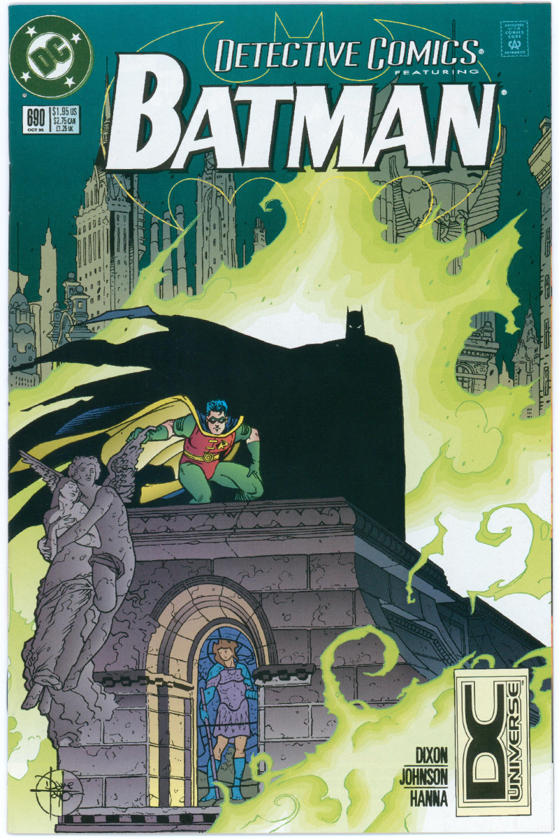 Detective Comics 0690 - DC Universe Logo Variant - 1995 VF/NM