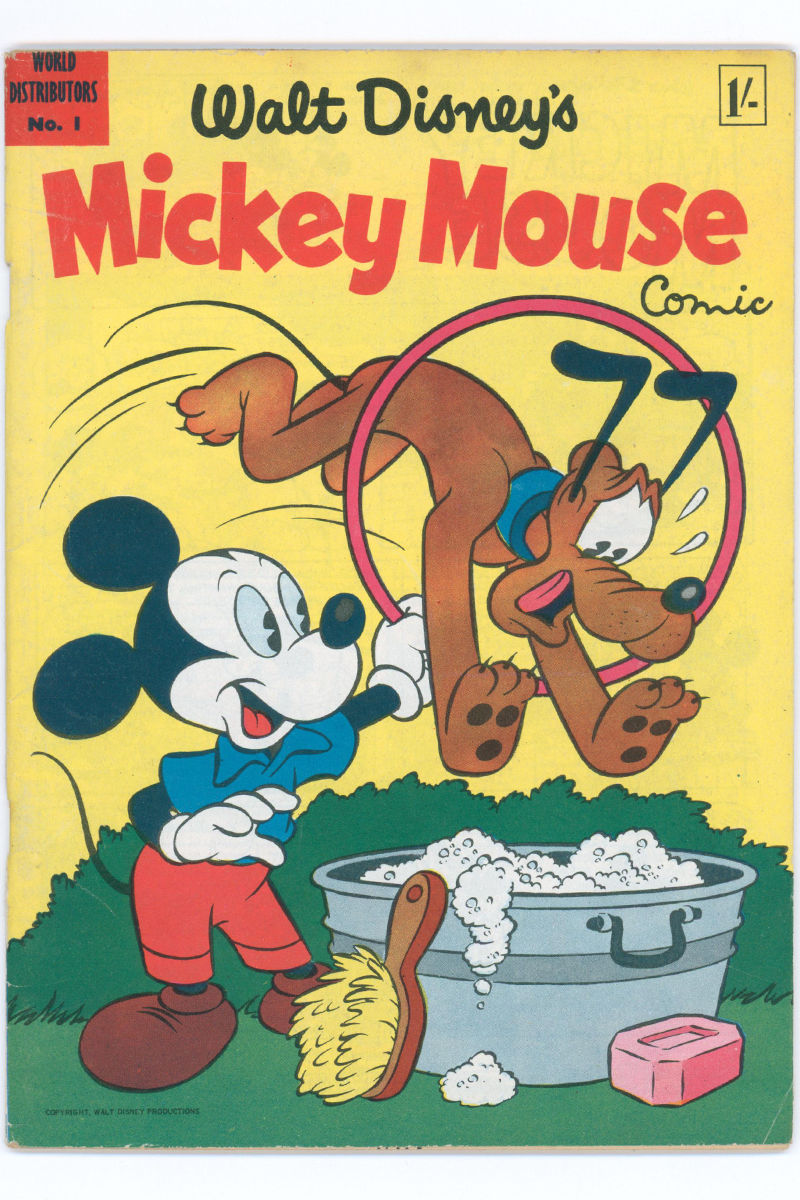 Walt Disney Series 01 - British Edition - 1956 VG/FN