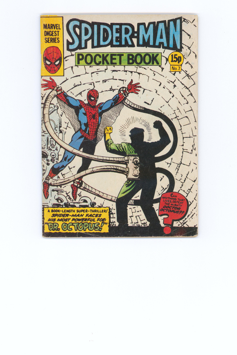 Spider-Man Pocket Book 07 - British Edition - 1980 VG+