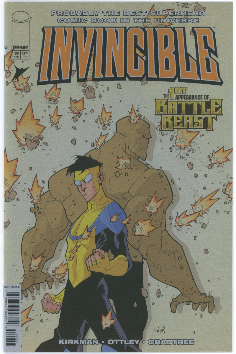 Invincible 019 - Battle Beast Blind Bag Foil Variant - 2025 NM