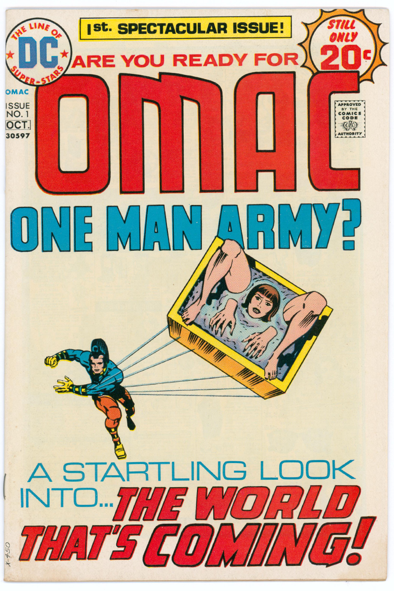 OMAC 1 - 1st App. OMAC - 1974 VF-