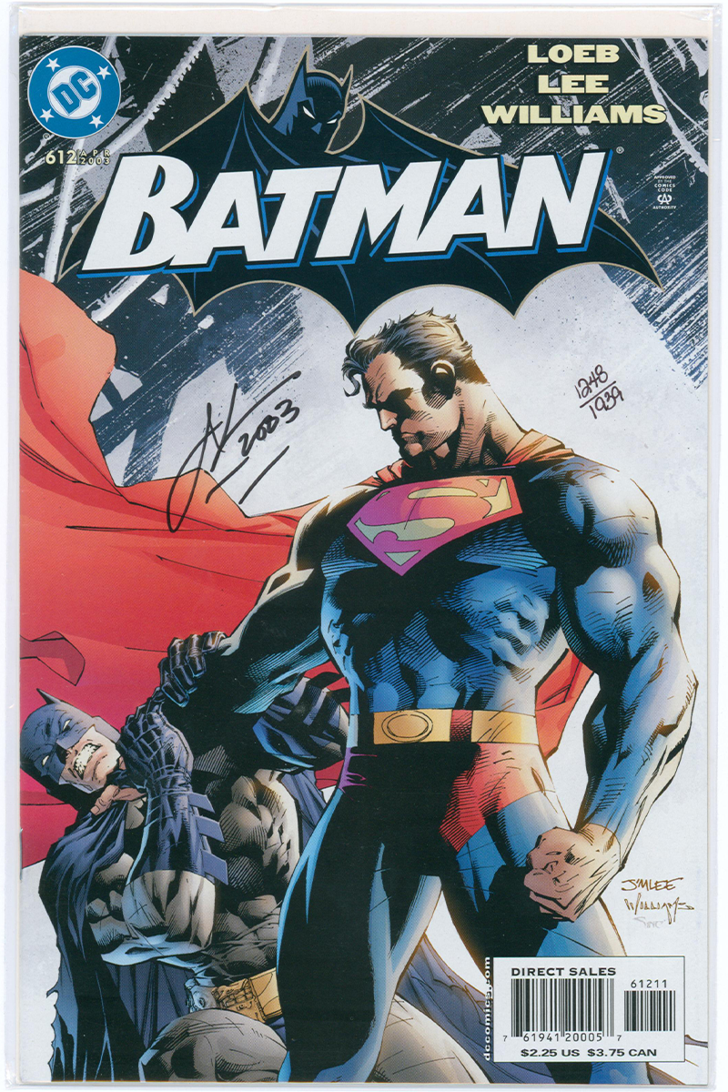 Batman Vol 1. 612 - Signed by Jeph Loeb - 2003 SEALED