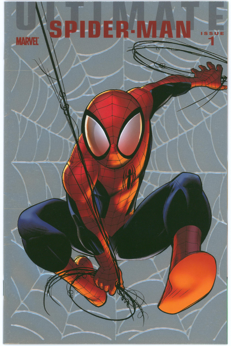 Ultimate Spider-Man Vol 2. 001 - 1:25 Foilogram Variant - 2009 VF/NM