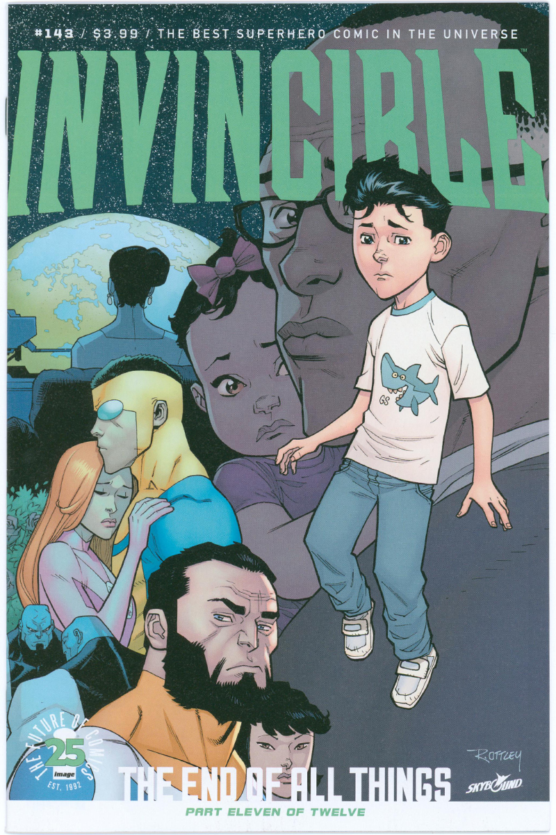 Invincible 143 - 1st Cover App. Marky - 2017 NM-