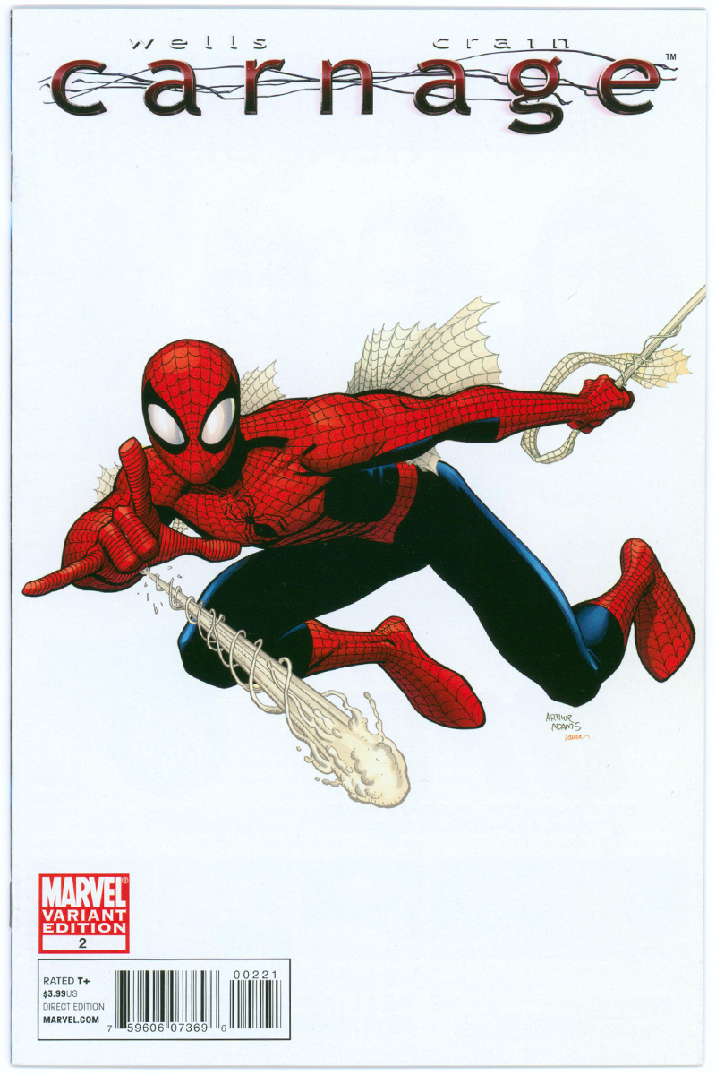 Carnage 2 - 1:25 Arthur Adams Variant - 2010 NM-