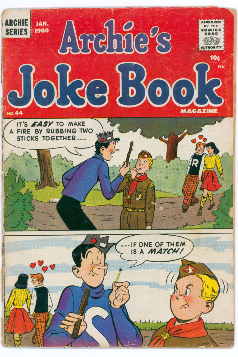 Archie's Joke Book 044 - 2nd Published Artwork by Neal Adams - 1960 GD-