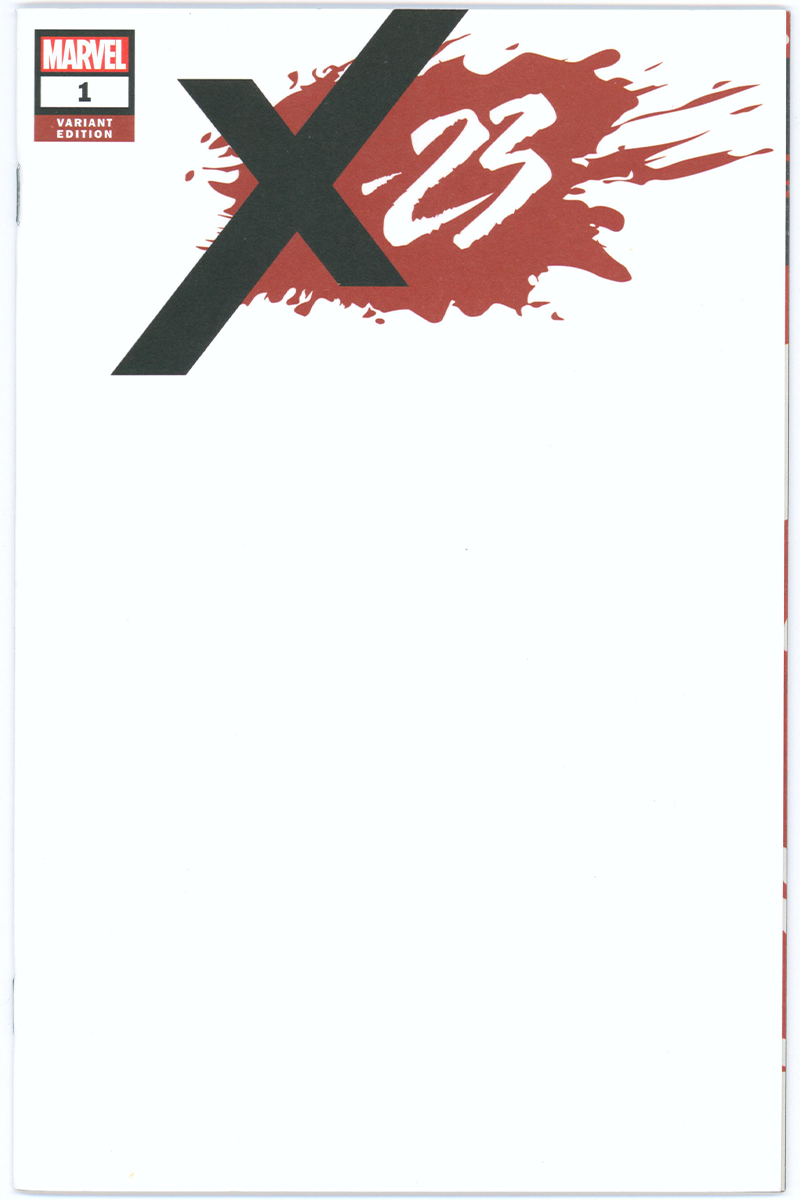 X-23 Vol 4. 1 - Blank Variant - 2018 NM-