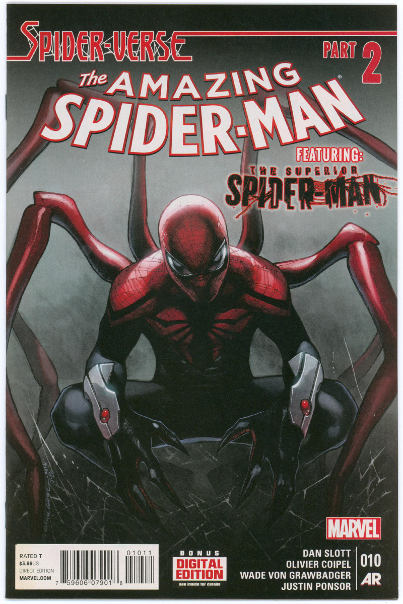 Amazing Spider-Man Vol 3. 10 - 1st App. Spider-Punk - 2015 NM