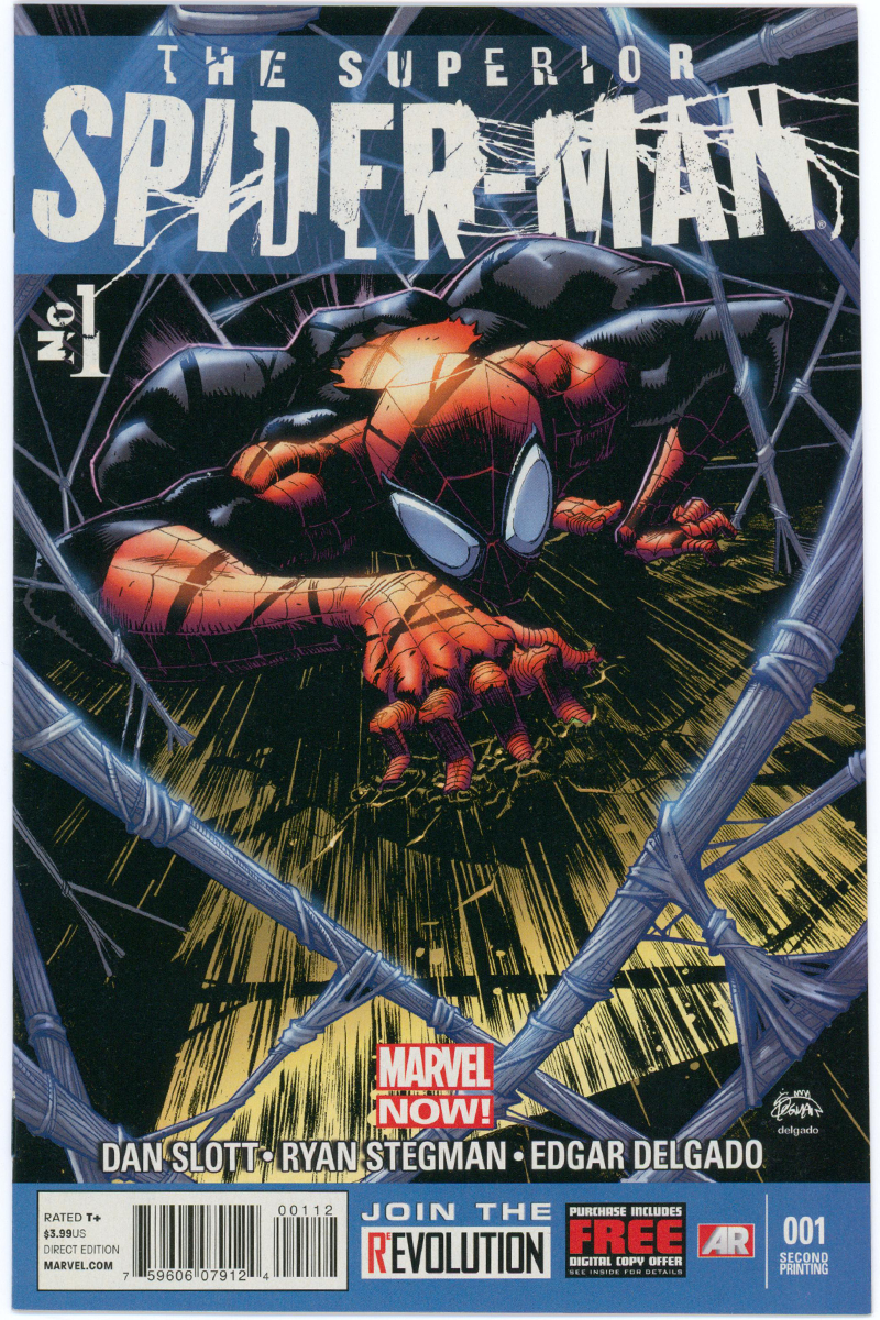 Superior Spider-Man Vol 1. 01 - 2nd Print Variant - 2013 NM