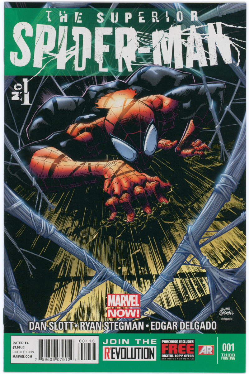 Superior Spider-Man Vol 1. 01 - 3rd Print Variant - 2013 NM-