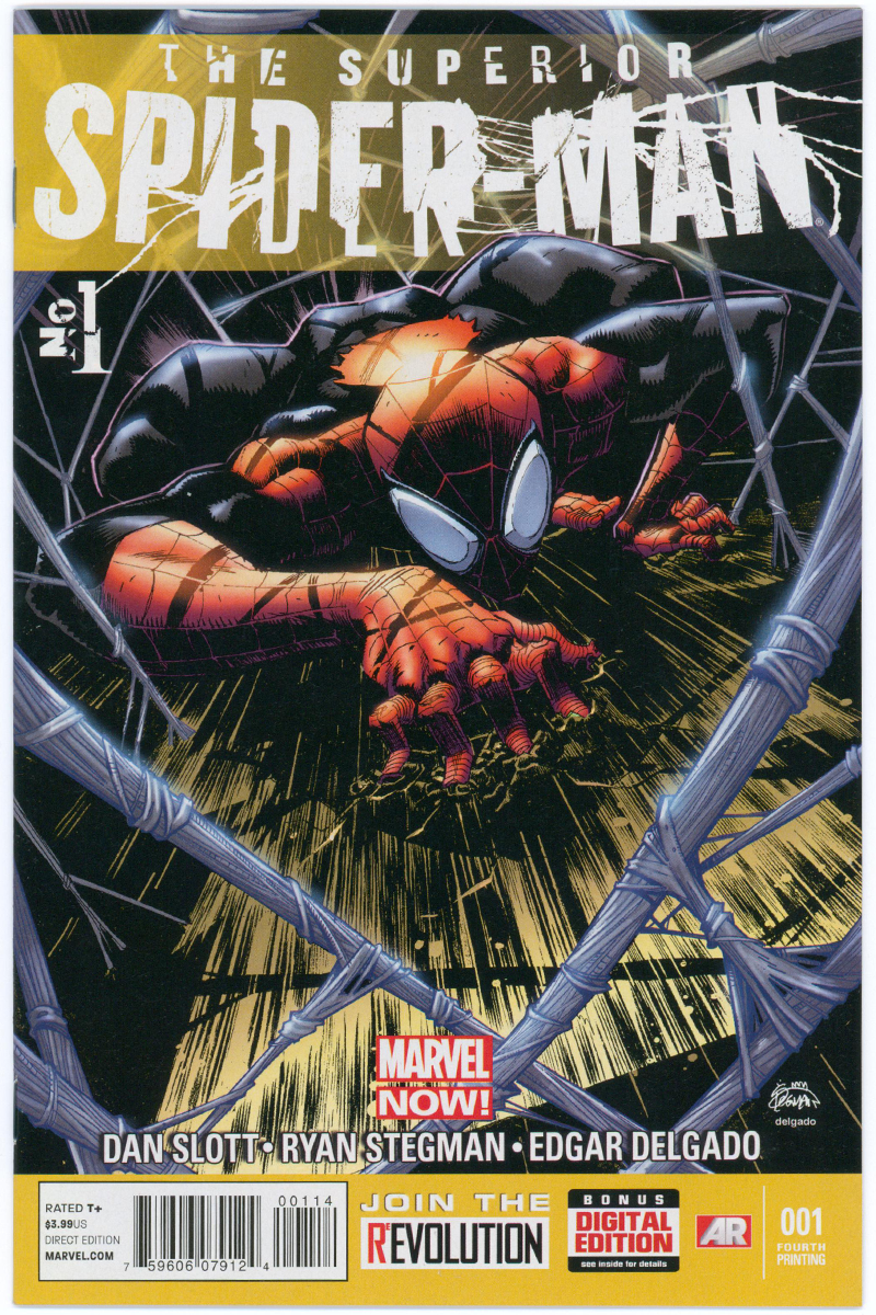 Superior Spider-Man Vol 1. 01 - 4th Print Variant - 2013 VF+