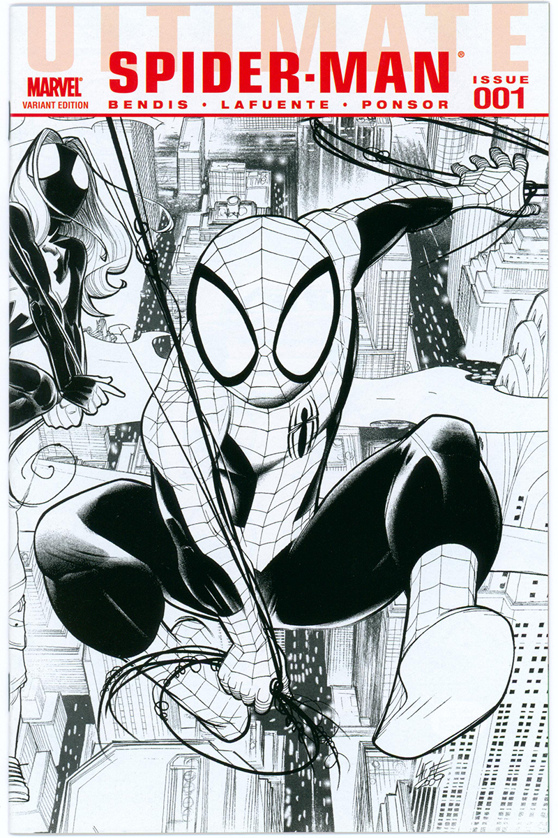 Ultimate Spider-Man Vol 2. 001 - LaFuente 3 Per Store Variant - 2009 NM