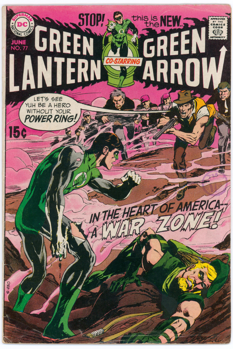 Green Lantern Vol 2. 077 - 2nd Team-Up of Green Lantern & Green Arrow - 1970 VG+