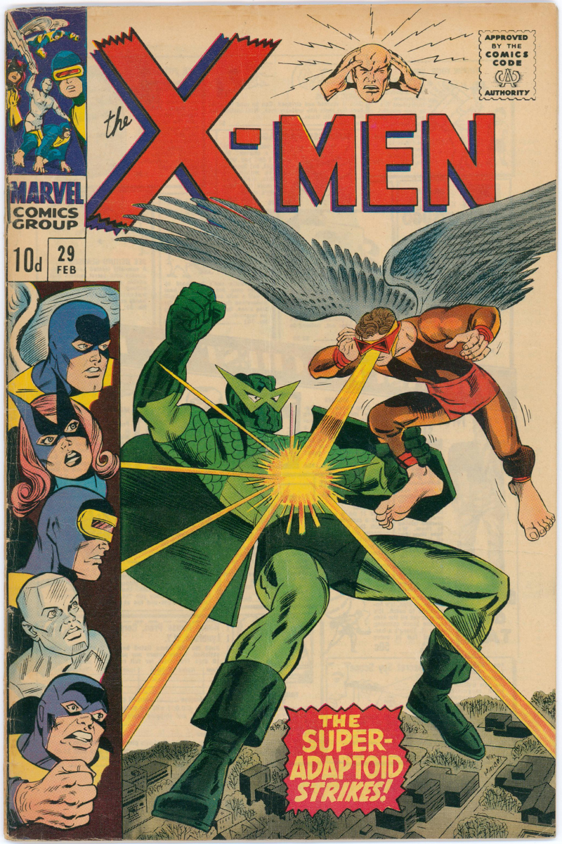 X-Men Vol 1. 029 - Reverse Wrap ERROR - 1967 VG+