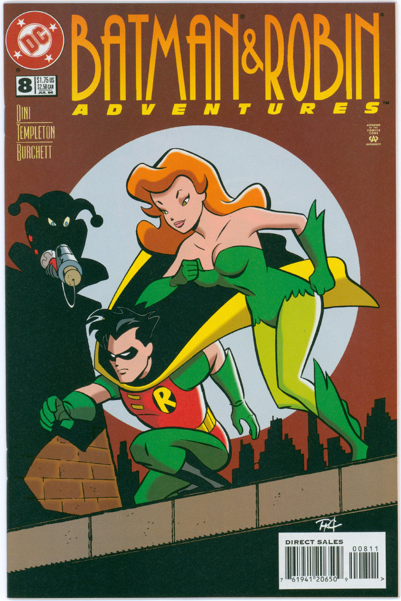 Batman & Robin Adventures 08 - Rick Burchett Cover - 1996 NM