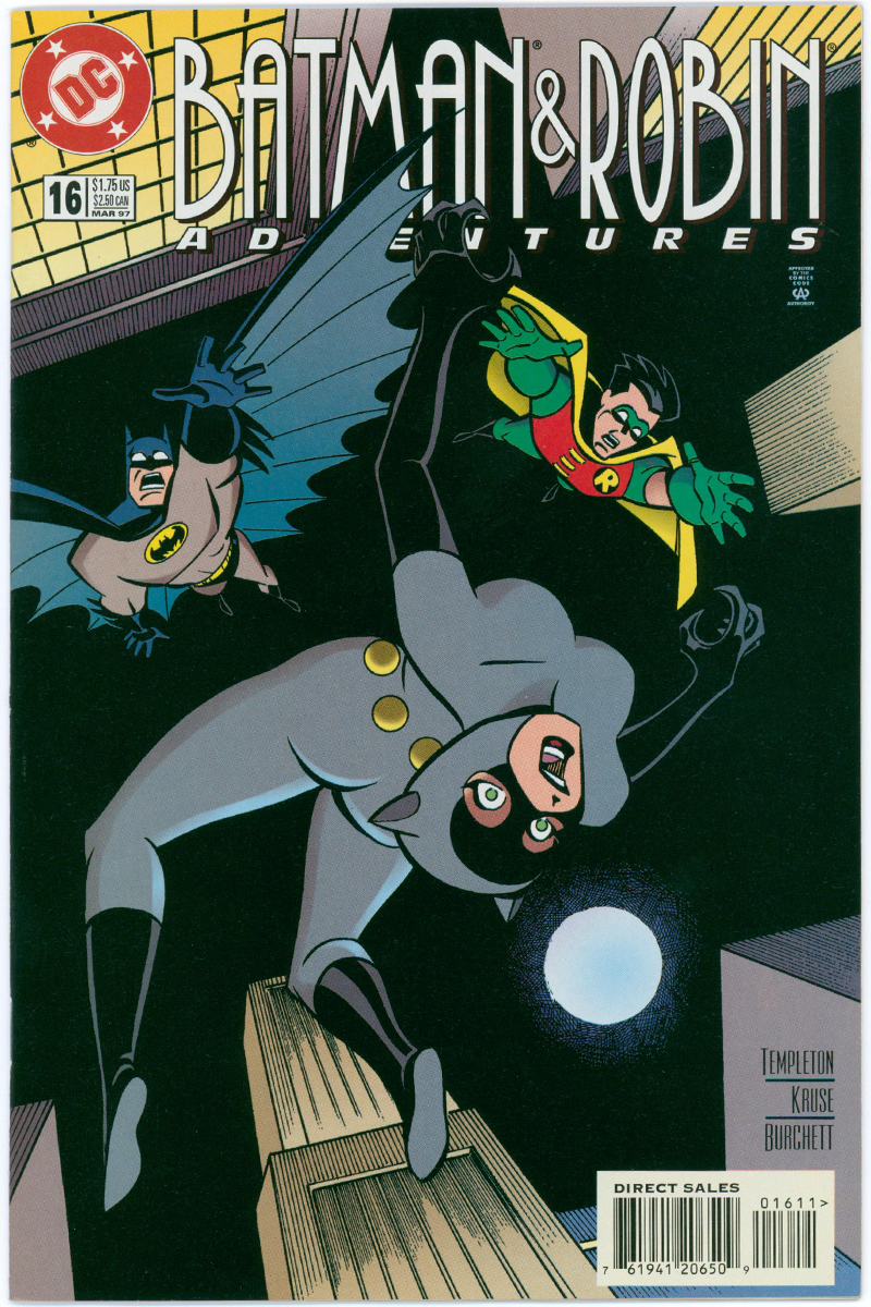 Batman & Robin Adventures 16 - Ty Templeton Cover - 1997 NM