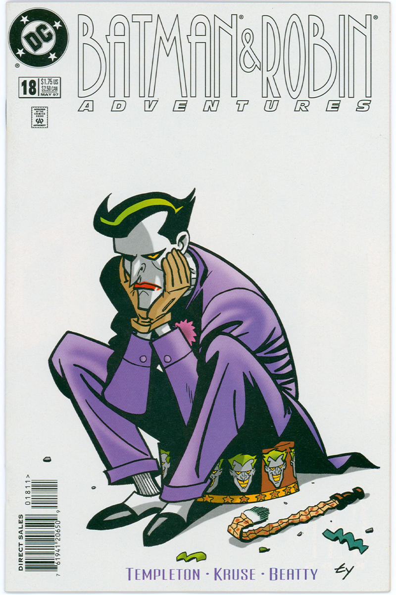 Batman & Robin Adventures 18 - Ty Templeton Cover - 1997 NM-