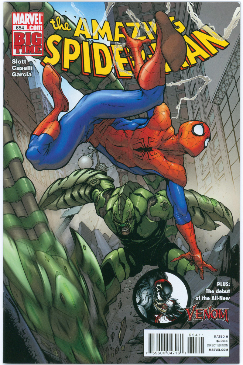 Amazing Spider-Man Vol 2. 654 - 1st App. Flash Thompson as Venom - 2011 NM-