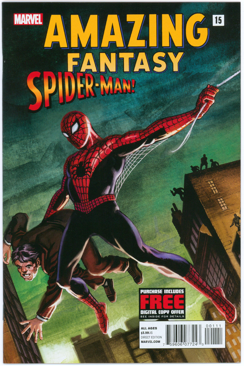 Amazing Fantasy 15 - Digitally Recolored Edition - 2012 VF+