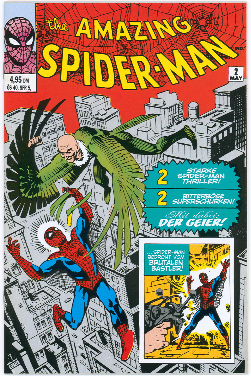 Amazing Spider-Man Vol 1. 002 - German Edition - 1999 NM-