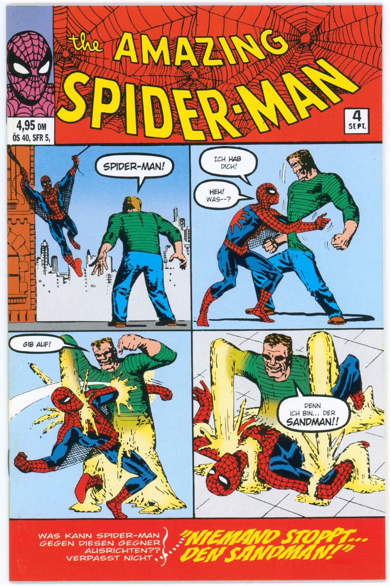 Amazing Spider-Man Vol 1. 004 - German Edition - 1999 VF