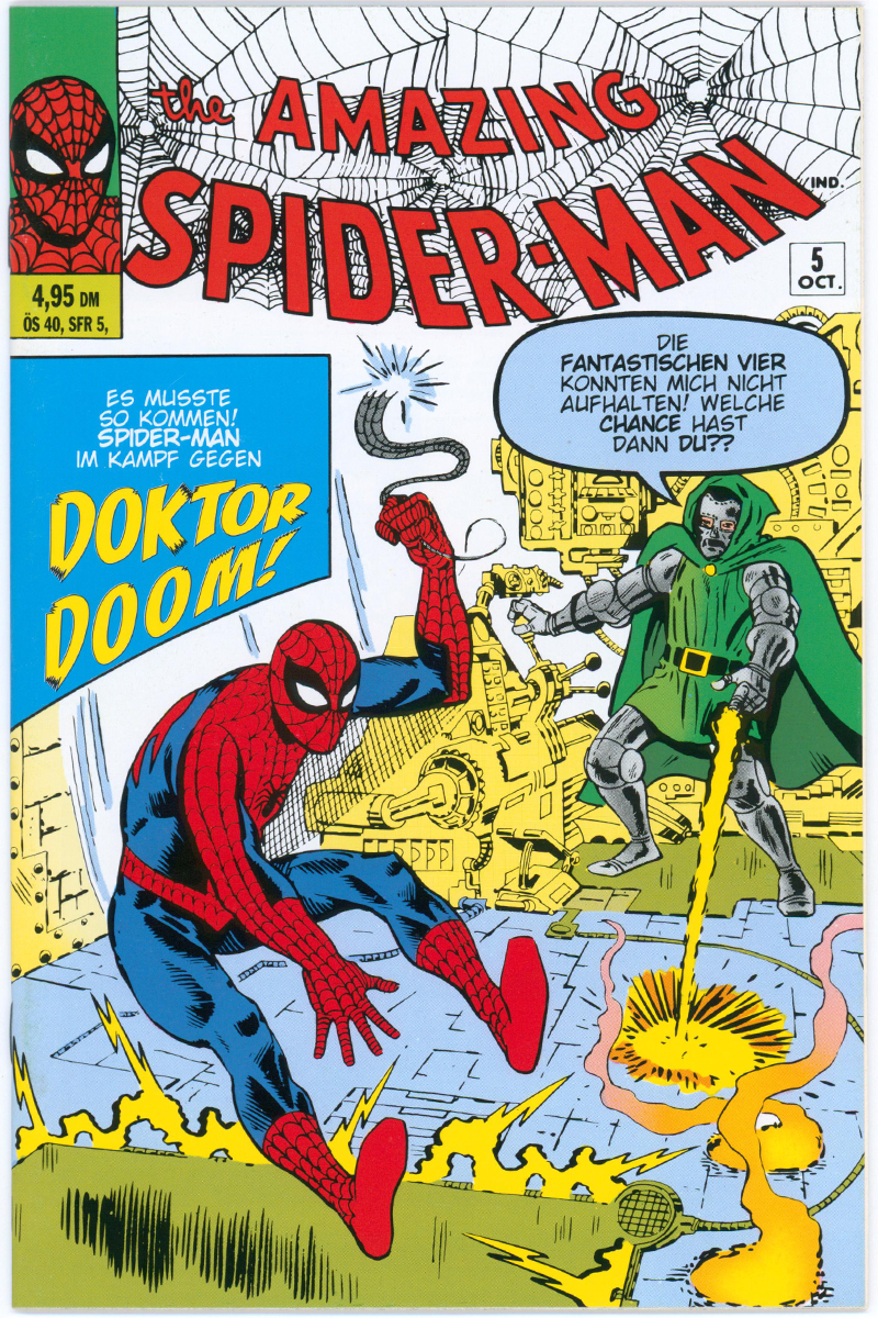 Amazing Spider-Man Vol 1. 005 - German Edition - 1999 VF