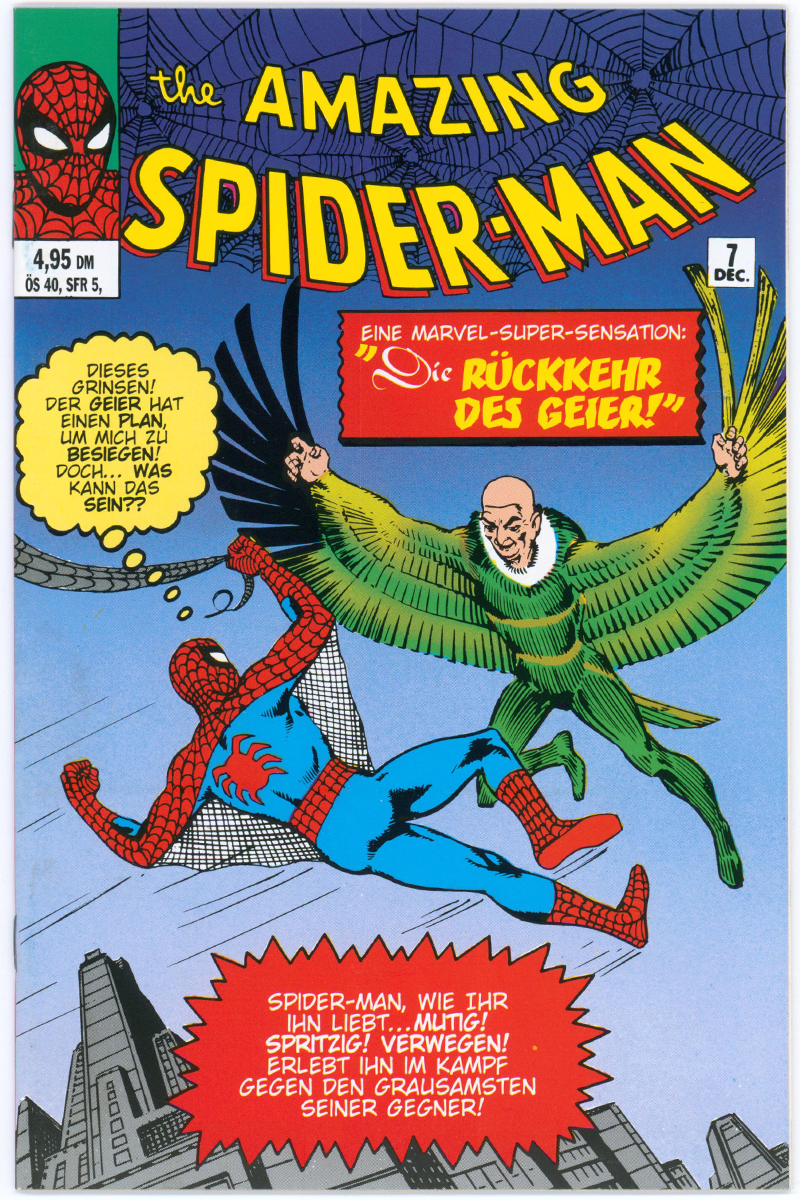 Amazing Spider-Man Vol 1. 007 - German Edition - 1999 FN+