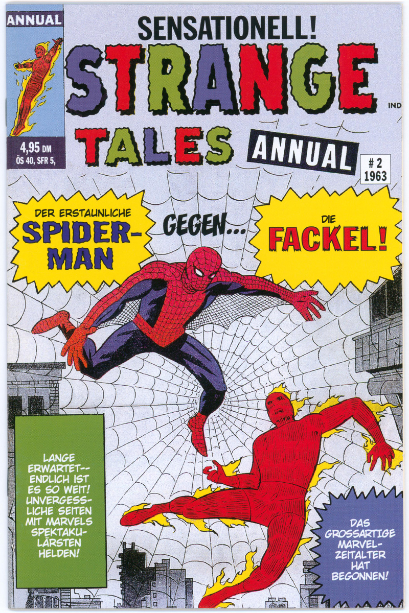 Strange Tales Annual 2 - German Edition - 1999 FN