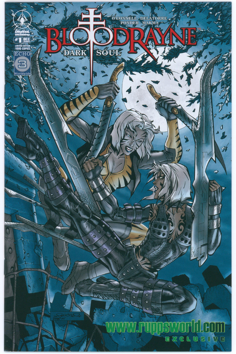 BloodRayne: Dark Soul 1 - Nocon Variant Ltd. 1000 - 2005 VF/NM