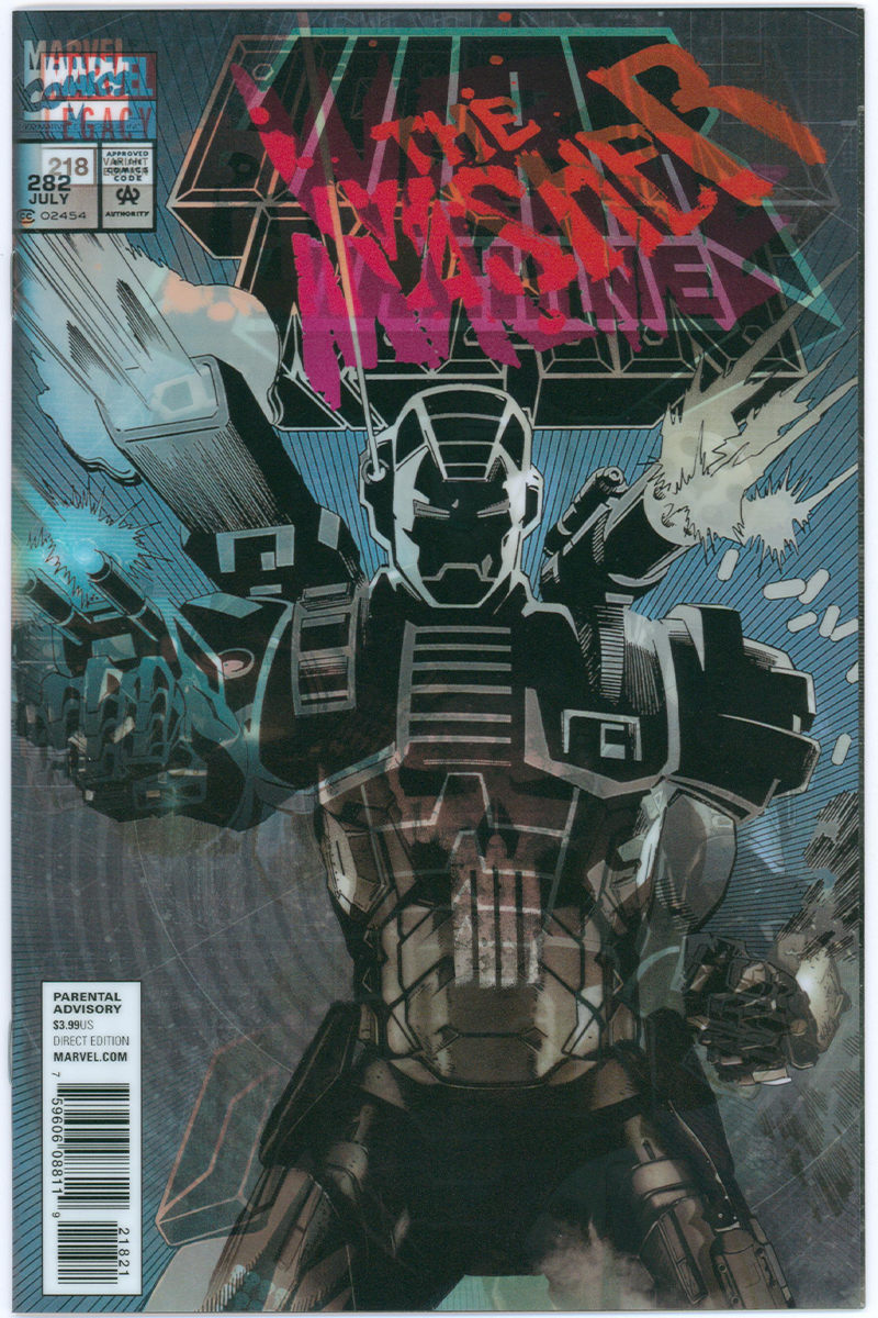 Punisher Vol 11. 218 - Lenticular Variant - 2018 NM-