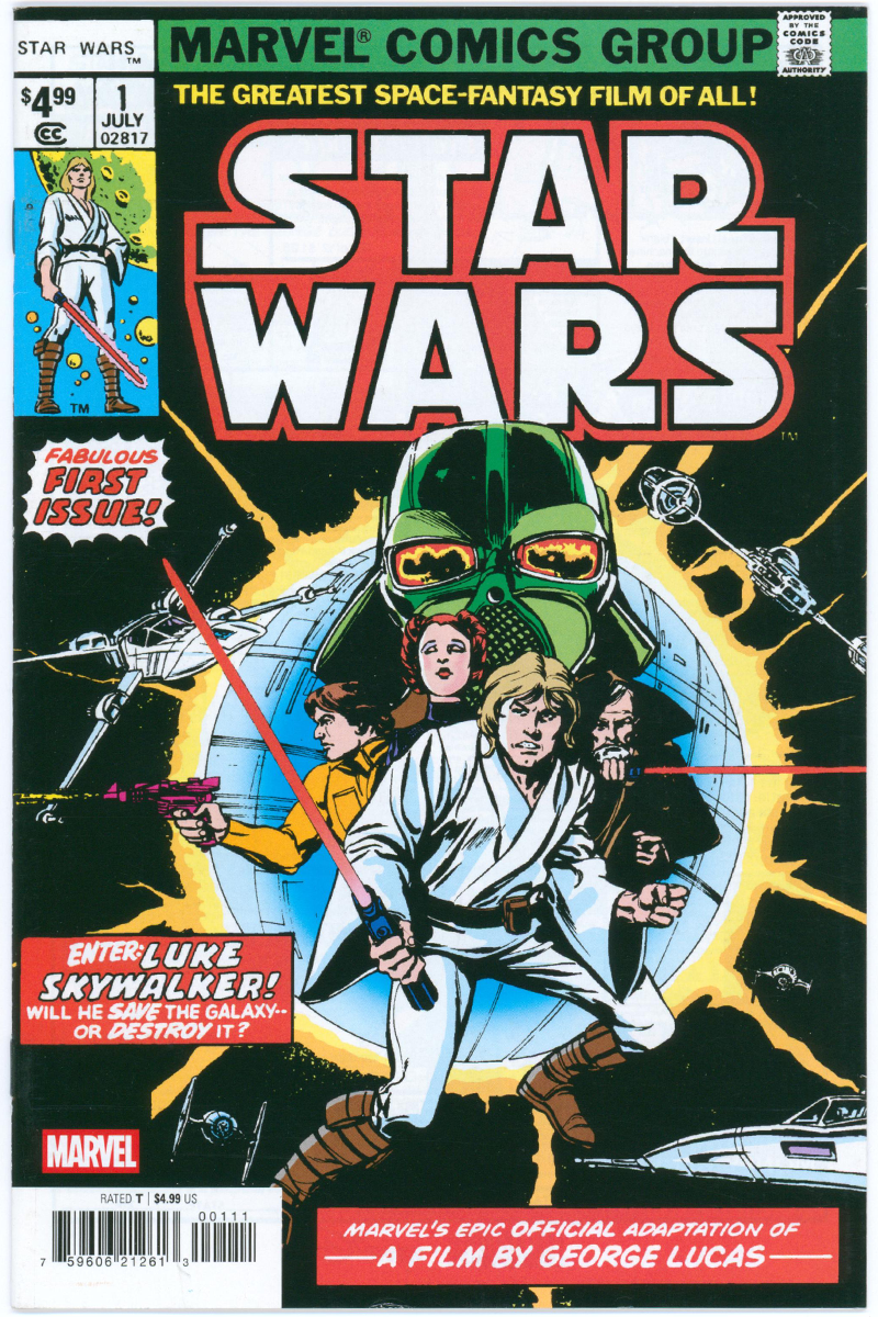 Star Wars Vol 1. 001 - Facsimile Edition - 2025 VF