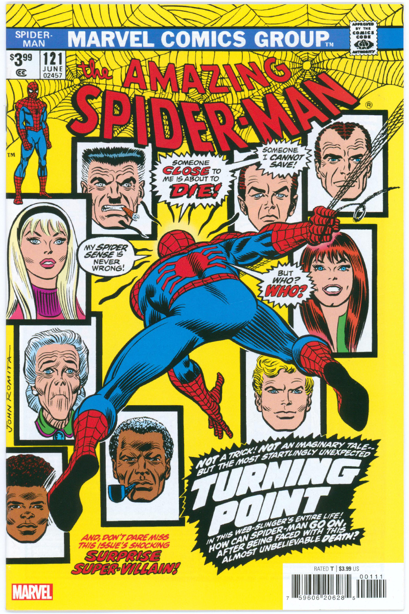 Amazing Spider-Man Vol 1. 121 - Facsimile Edition - 2023 NM