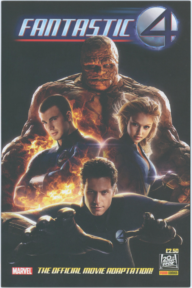 Fantastic Four Movie Adaptation 1 - British Edition - 2005 NM
