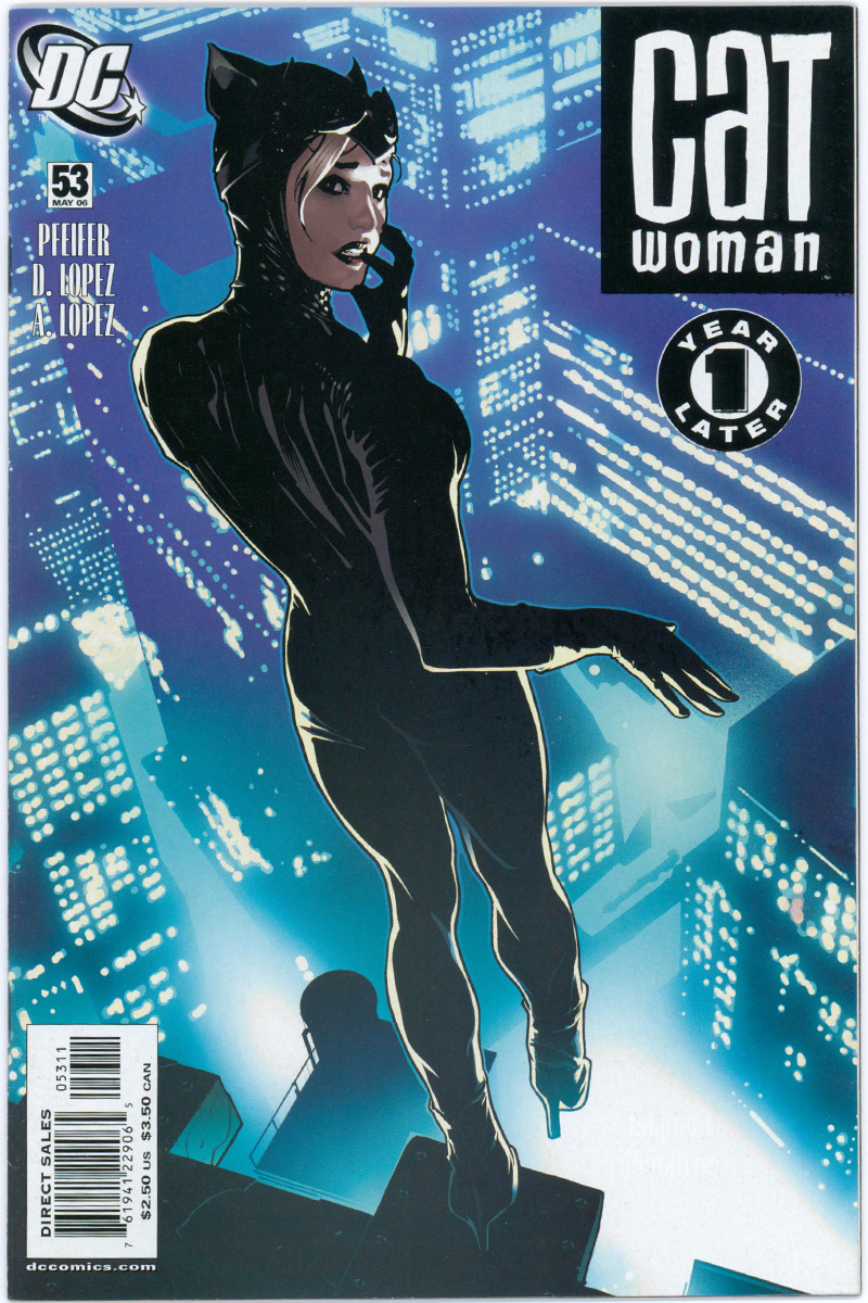 Catwoman Vol 3. 53 - Adam Hughes Cover - 2006 VF/NM