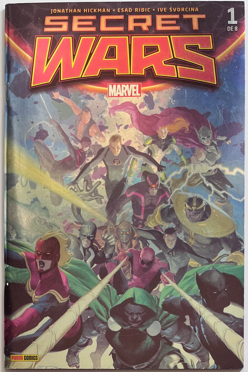 Secret Wars 1 - Spanish Edition, Ribic Foil Variant - 2015 FN/VF
