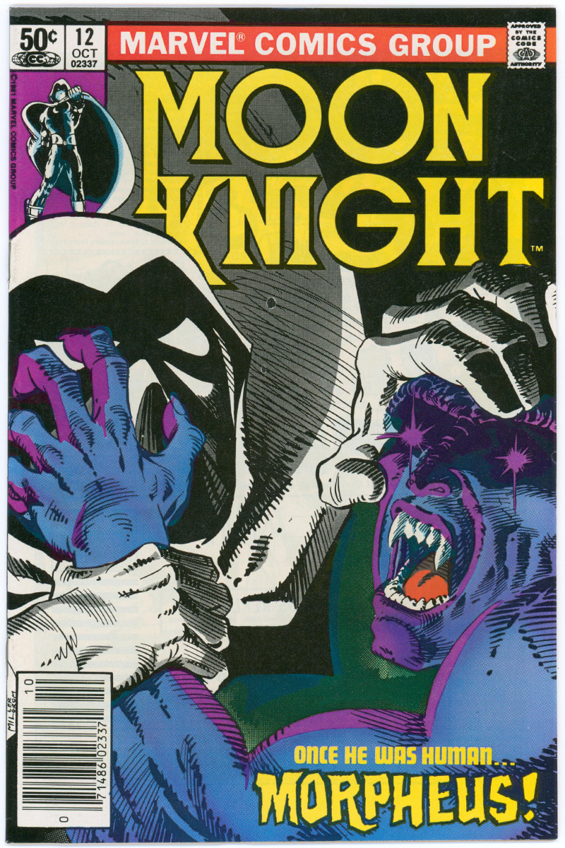 Moon Knight Vol 1. 12 - 1st App. Morpheus, Newsstand Edition - 1981 FN/VF
