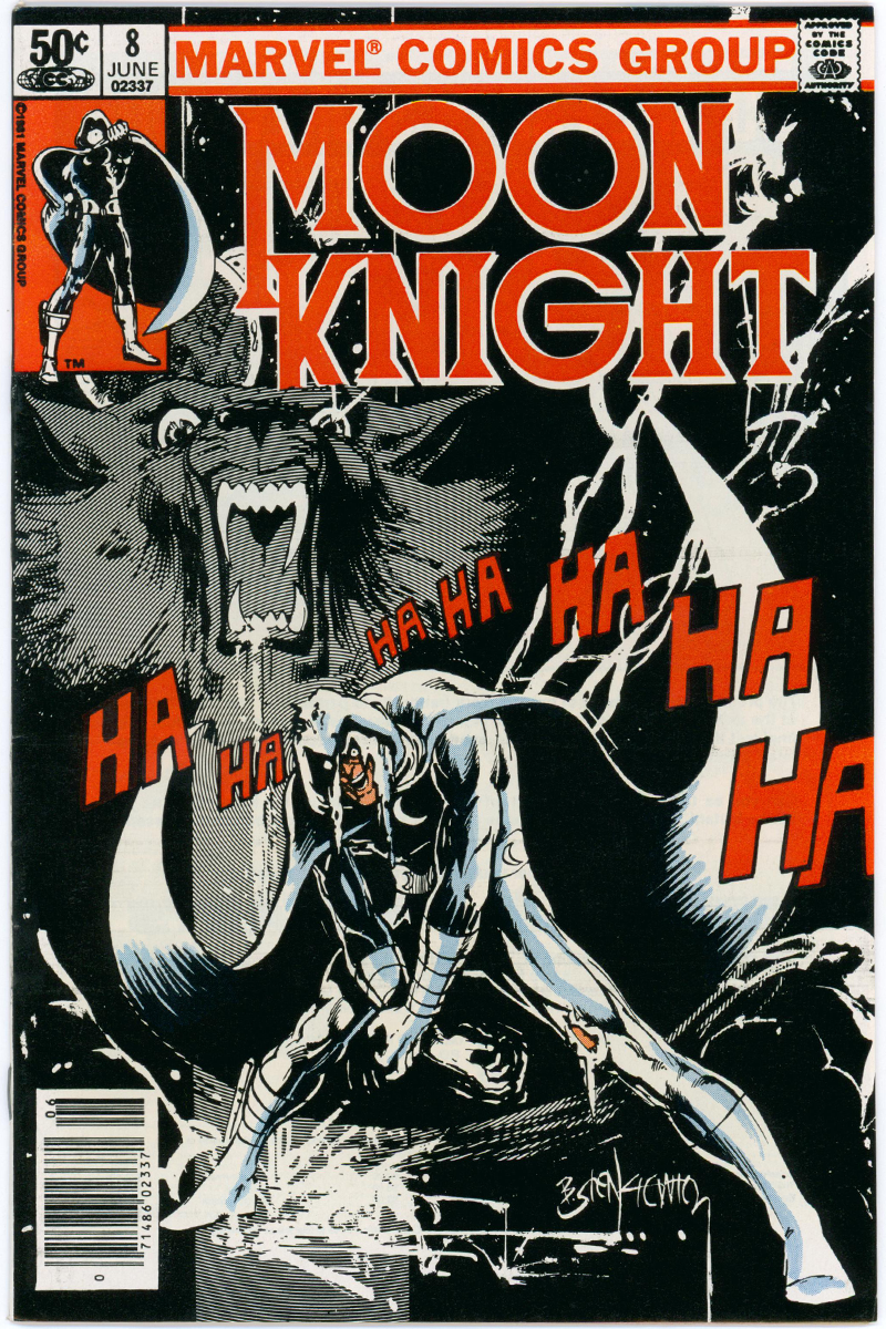 Moon Knight Vol 1. 08 - Newsstand Edition - 1981 VF/NM