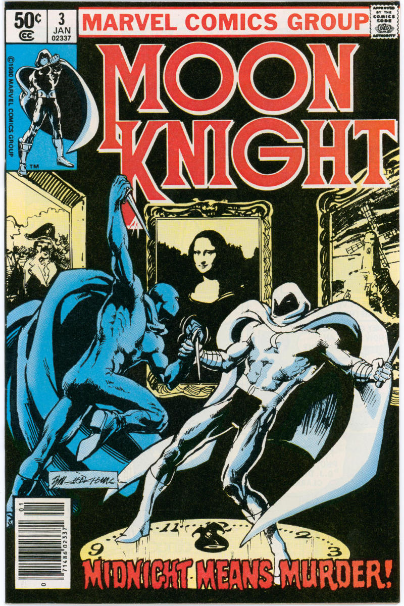 Moon Knight Vol 1. 03 - 1st App. Midnight Man, Newsstand Edition - 1981 VF+