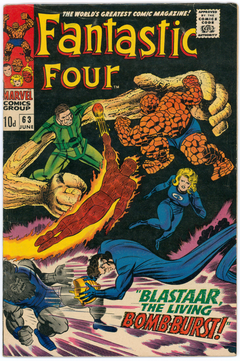 Fantastic Four 063 - 1967 VG/FN