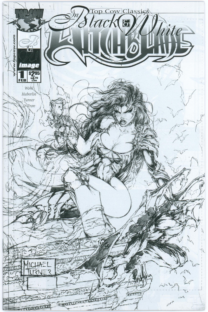 Top Cow Classics In Black & White: Witchblade 01 - 2000 VF/NM